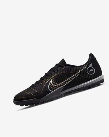Nike Mercurial Vapor 14 Academy TF Negros Metal Plateados Grises Metal Dorados | MX 5114